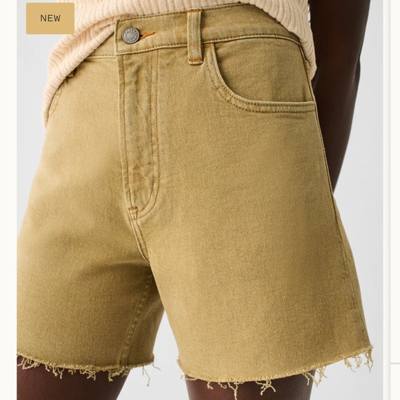 Faherty Sunwashed Denim Short in Dull Gold 28 NWT - Picture 1 of 5